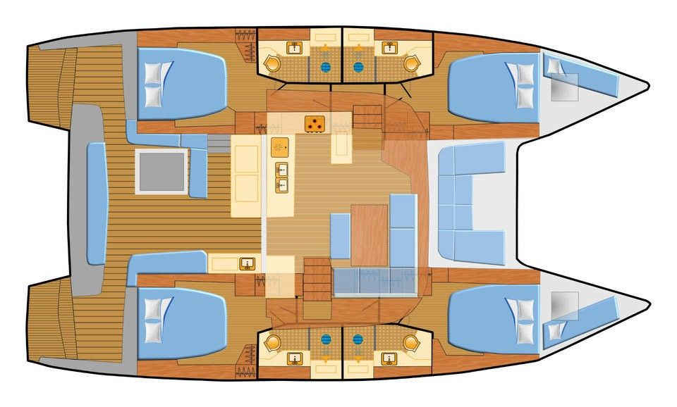 Yacht LAGOON - 46 "Hangover"