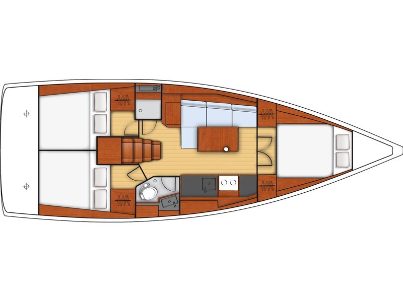 Yacht BENETEAU - Oceanis 38.1 "Helena"