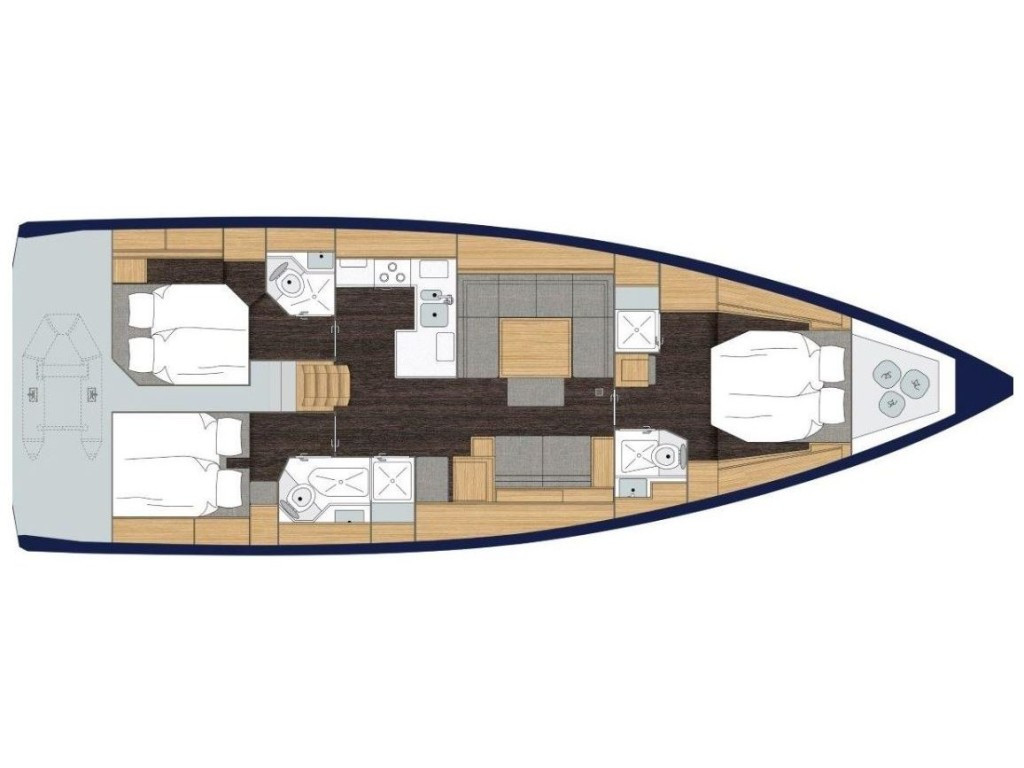 Yacht BAVARIA - C50 Style "Nosanida"