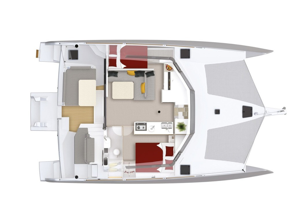 Yacht NEEL Trimarans - 43 "Detour"