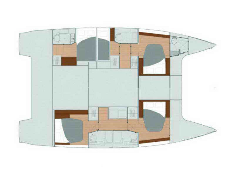 Yacht FOUNTAINE PAJOT - Saona 47 "Lucky Alexandra"