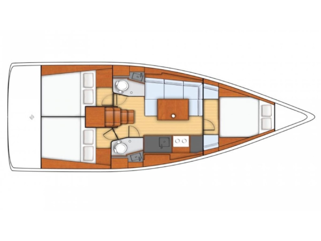 Yacht BENETEAU - Oceanis 38 "Rusalka"