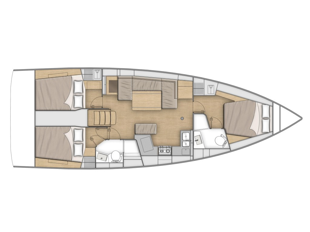 Yacht BENETEAU - Oceanis 40.1 "Azorian"