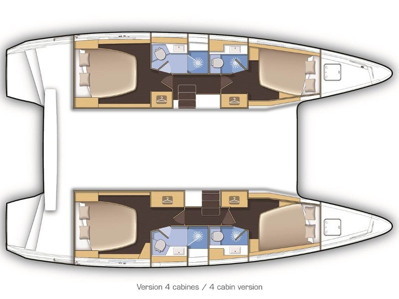 Yacht LAGOON - 42 "Amelia"