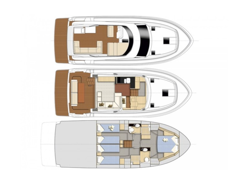 Yacht BAVARIA - 42 Fly Virtess "Captain Blue"