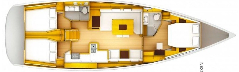 Yacht JEANNEAU - Sun Odyssey 509 "Mintaka"