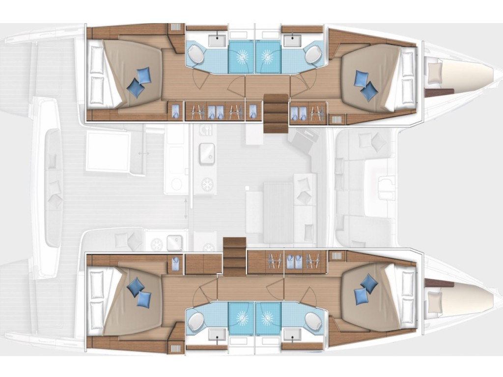 Yacht LAGOON - 46 "Kari"