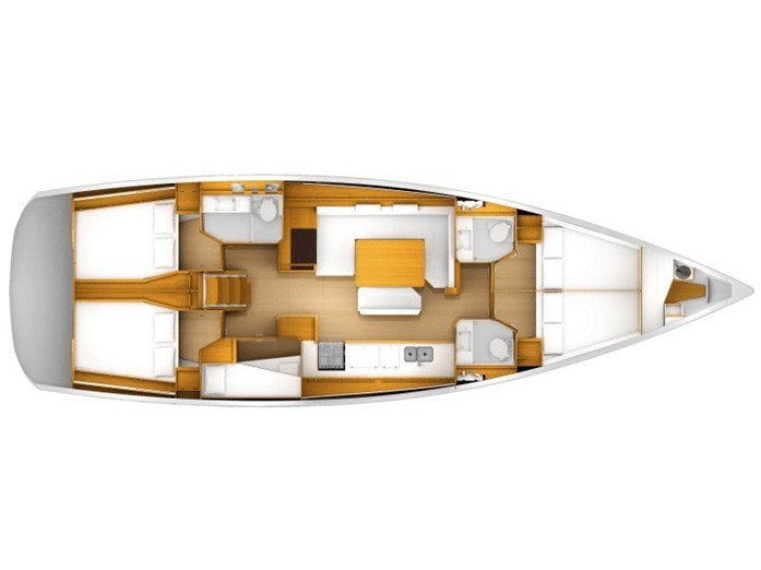 Yacht JEANNEAU - Sun Odyssey 519 "Ataraxia"