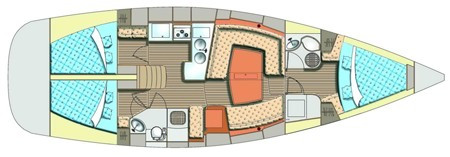 Yacht ELAN - 434 Impression "Alboran XXIV Cocomaluco"