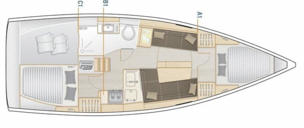 Yacht HANSE - 348 "Why Not 19"