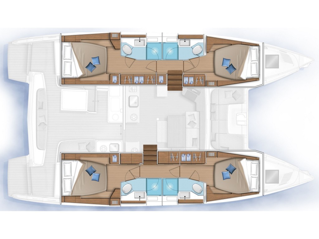 Yacht LAGOON - 46 "Golden Promise"