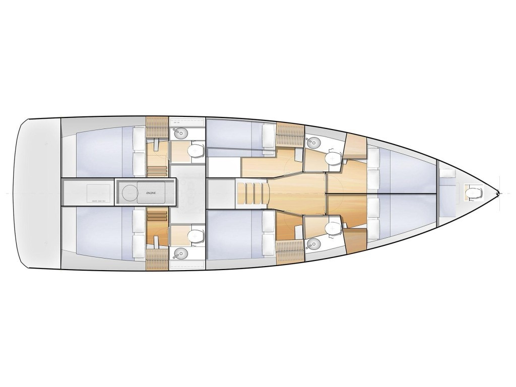 Yacht JEANNEAU - Sun Loft 47 "Discovery Blue"