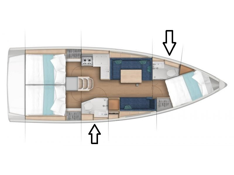 Yacht JEANNEAU - Sun Odyssey 380 "Orion"