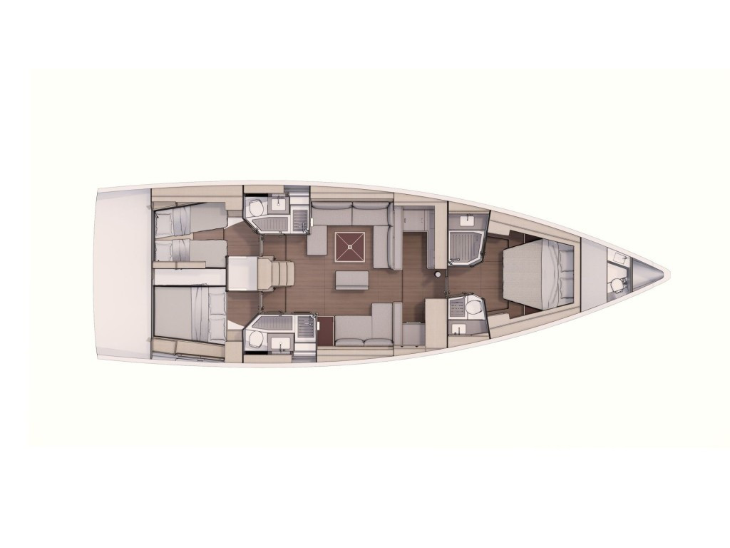 Yacht DUFOUR - 530 Grand Large "Dimpa"