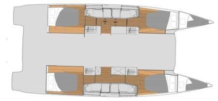 Yacht FOUNTAINE PAJOT - Elba 45 "Night Breeze"