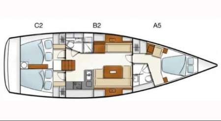 Yacht HANSE - 430 "Tria S"