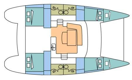 Yacht LAGOON - 450 F "Thoe"