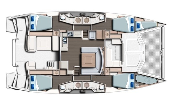 Yacht ROBERTSON AND CAINE - Leopard 48 "Satisfaction"