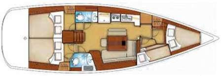 Yacht BENETEAU - Oceanis 43 "Konstantinos"