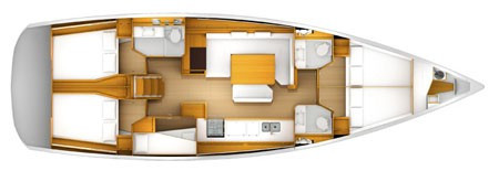 Yacht JEANNEAU - Sun Odyssey 519 "Eva"