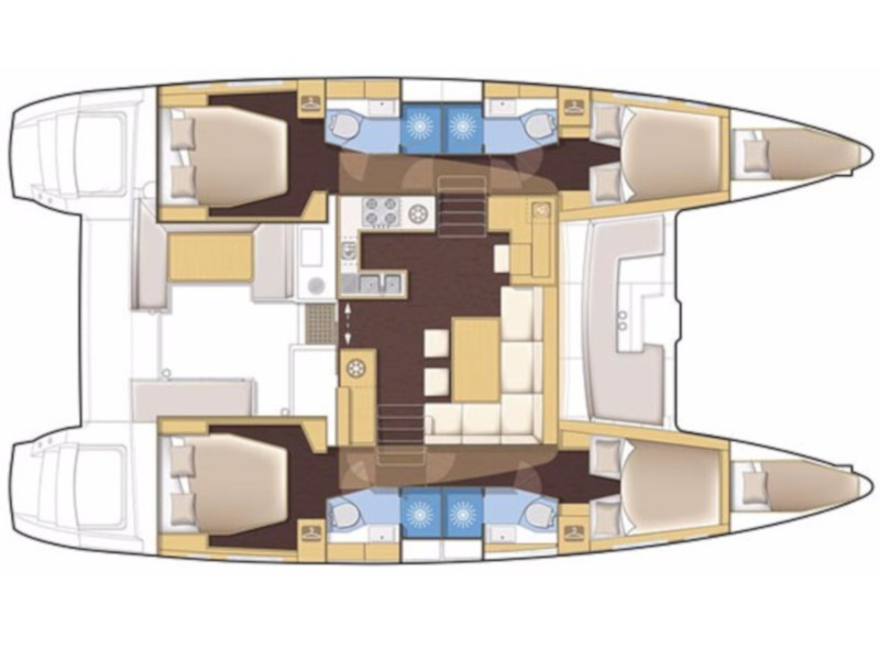 Yacht LAGOON - 42 "Fantasea"