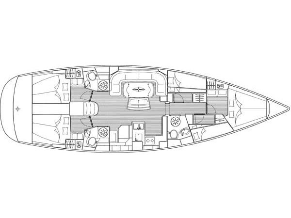 Yacht BAVARIA - 50 Cruiser "Paris"