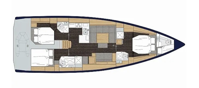 Yacht BAVARIA - C50 Style ""