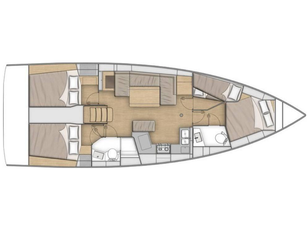 Yacht BENETEAU - Oceanis 40.1 "Valkyrie"