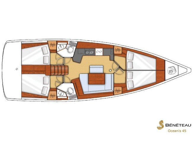 Yacht BENETEAU - Oceanis 45 "Semiramis"