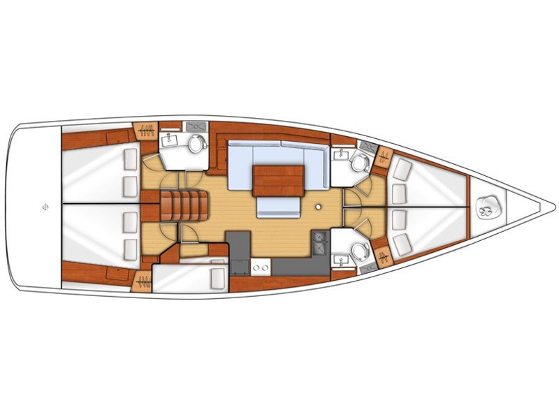 Yacht BENETEAU - Oceanis 48 "Butterfly"