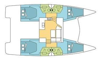 Yacht FOUNTAINE PAJOT - Isla 40 "Artemis"