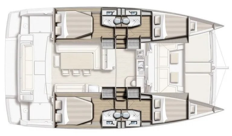Yacht CATANA - Bali 4.1 "Galassia"