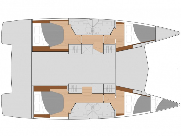 Yacht FOUNTAINE PAJOT - Isla 40 "Blue Serenity"