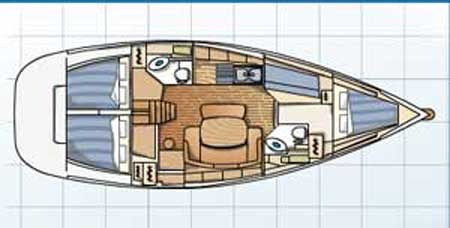 Yacht BENETEAU - Cyclades 43.4 "Blondie"
