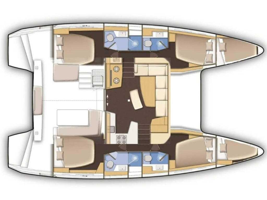 Yacht LAGOON - 42 "Manaha"