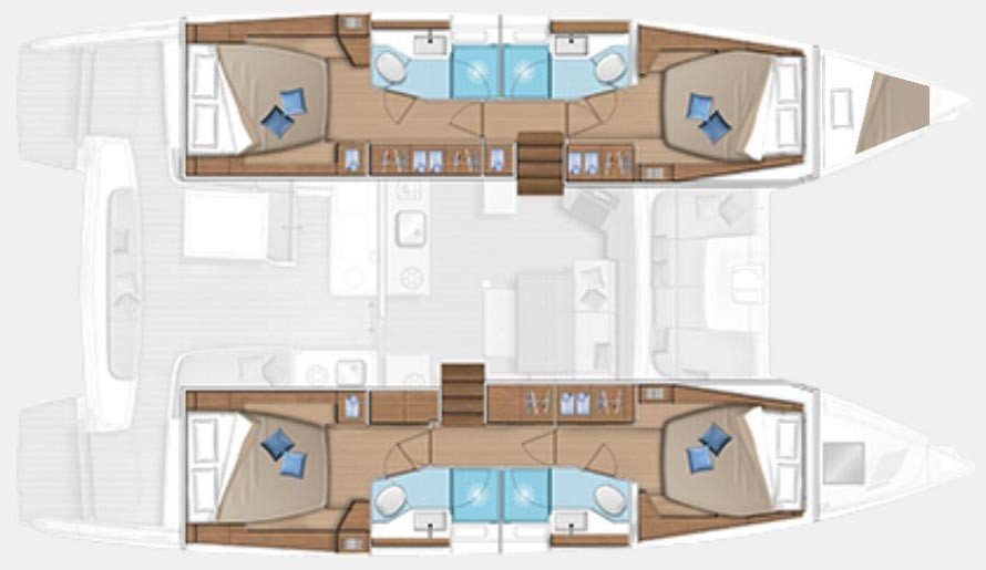 Yacht LAGOON - 46 "Terra Sarda"