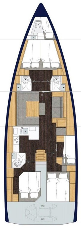 Yacht BAVARIA - C50 Holiday "Granat"