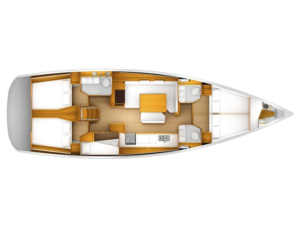 Yacht JEANNEAU - Sun Odyssey 519 "Giuncatello"