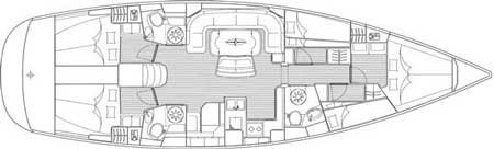 Yacht BAVARIA - 50 Cruiser "Caraibix"