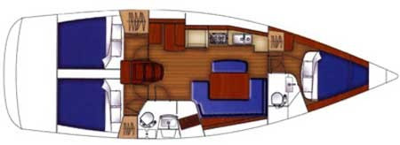 Yacht BENETEAU - Oceanis 40 "Senza Parole II"