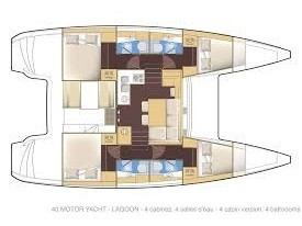 Yacht LAGOON - 40 "Senza Meta"