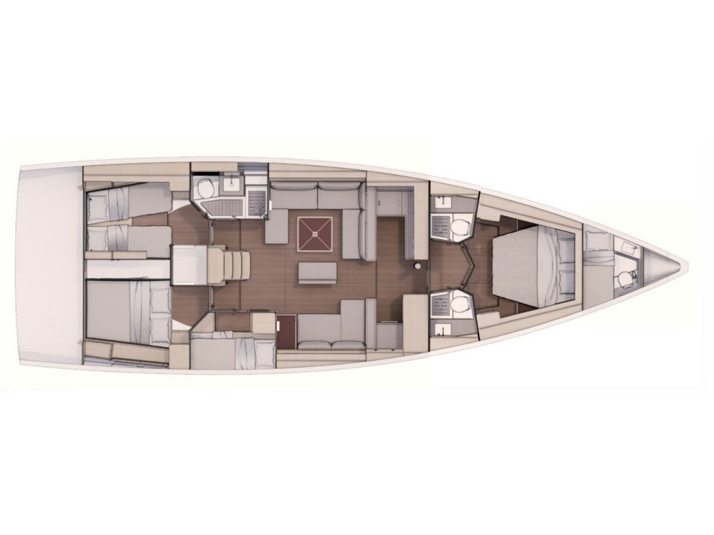 Yacht DUFOUR - 530 Grand Large "Rhamnus"
