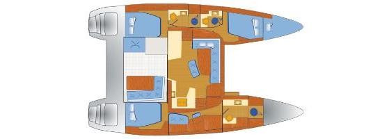 Yacht LAGOON - 42 "Dream of Liberty"