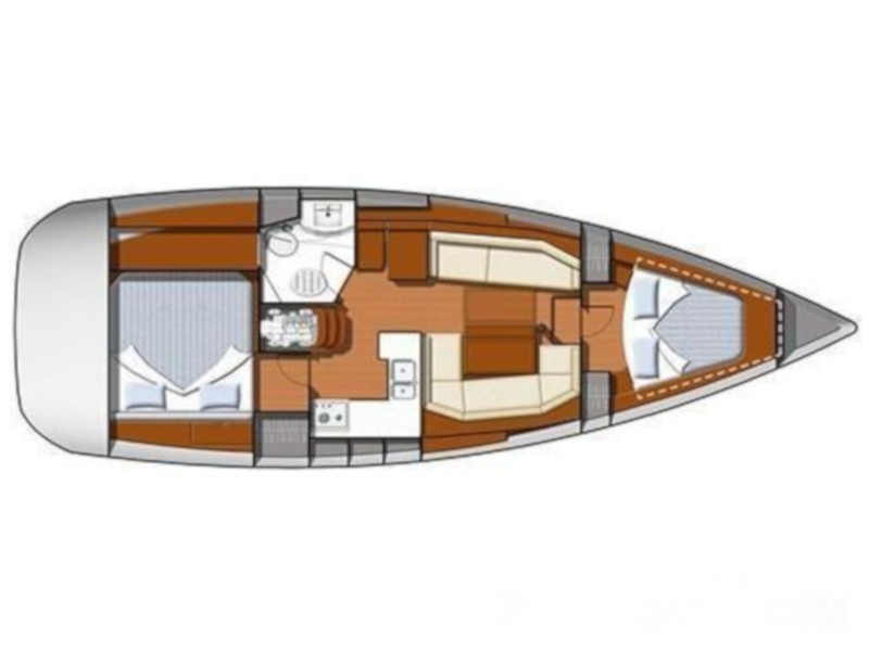 Yacht JEANNEAU - Sun Odyssey 39 DS "Afroditi"