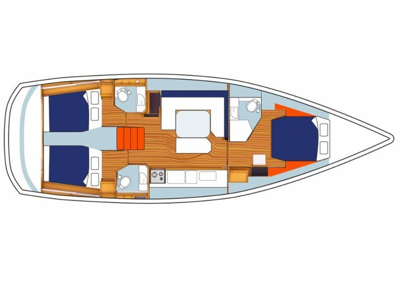 Yacht JEANNEAU - Sunsail 47.3 - Sun Odyssey 479 ""