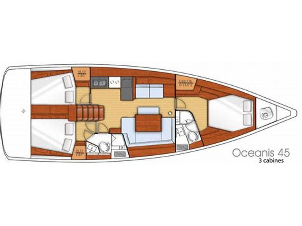 Yacht BENETEAU - Oceanis 45 "Megan"