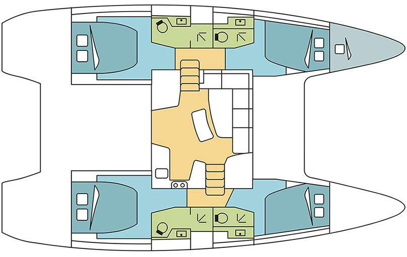 Yacht LAGOON - 42 "DayElli"