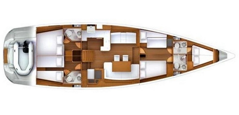 Yacht JEANNEAU - 57 "Champagne"