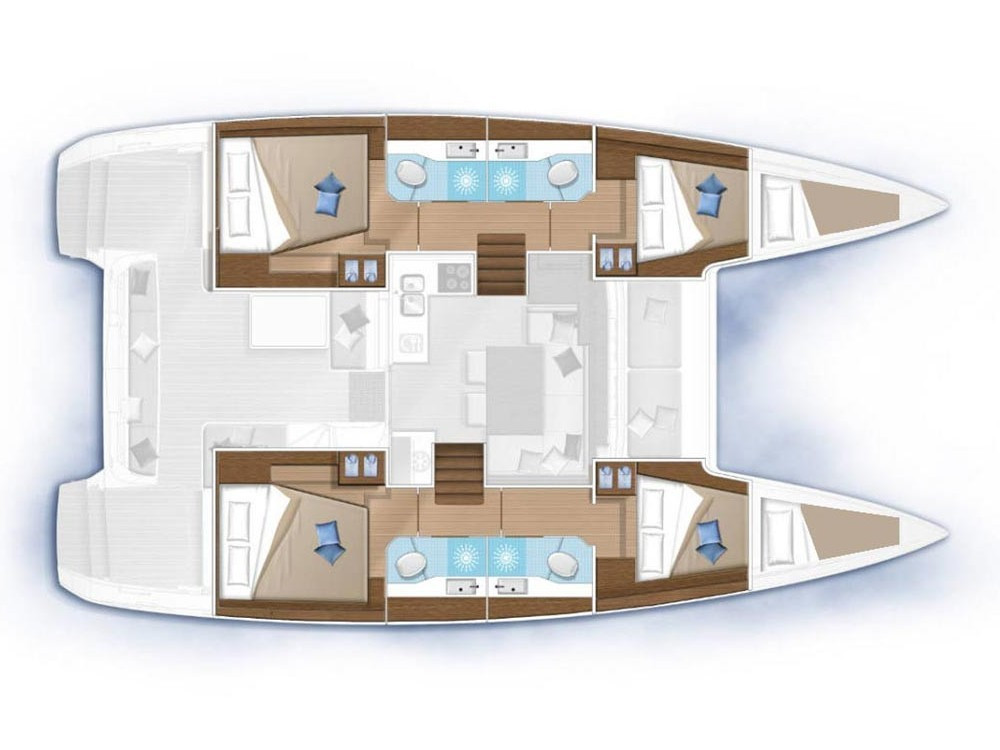 Yacht LAGOON - 40 "Mare Negroni"