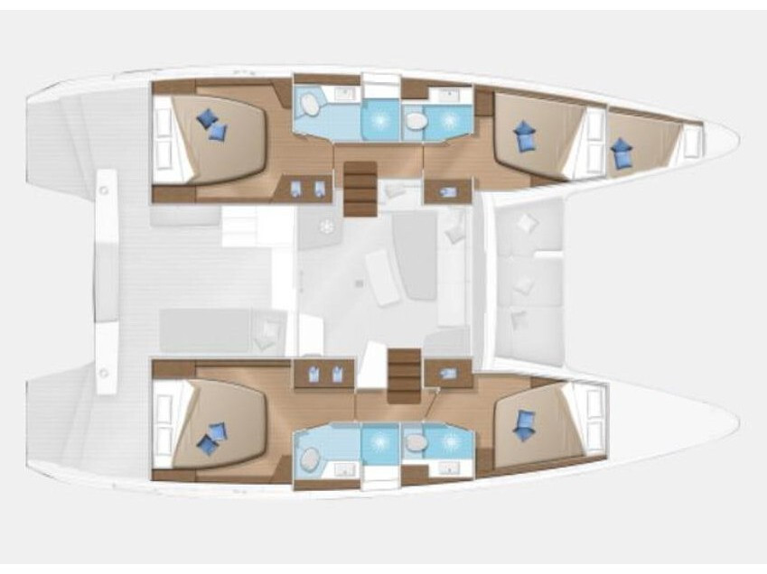 Yacht LAGOON - 42 "MareFiero"